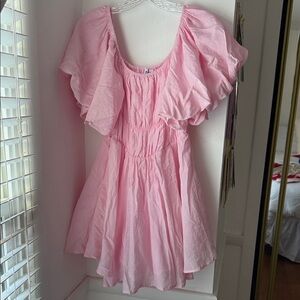 Princess Polly Pink Poof Dress